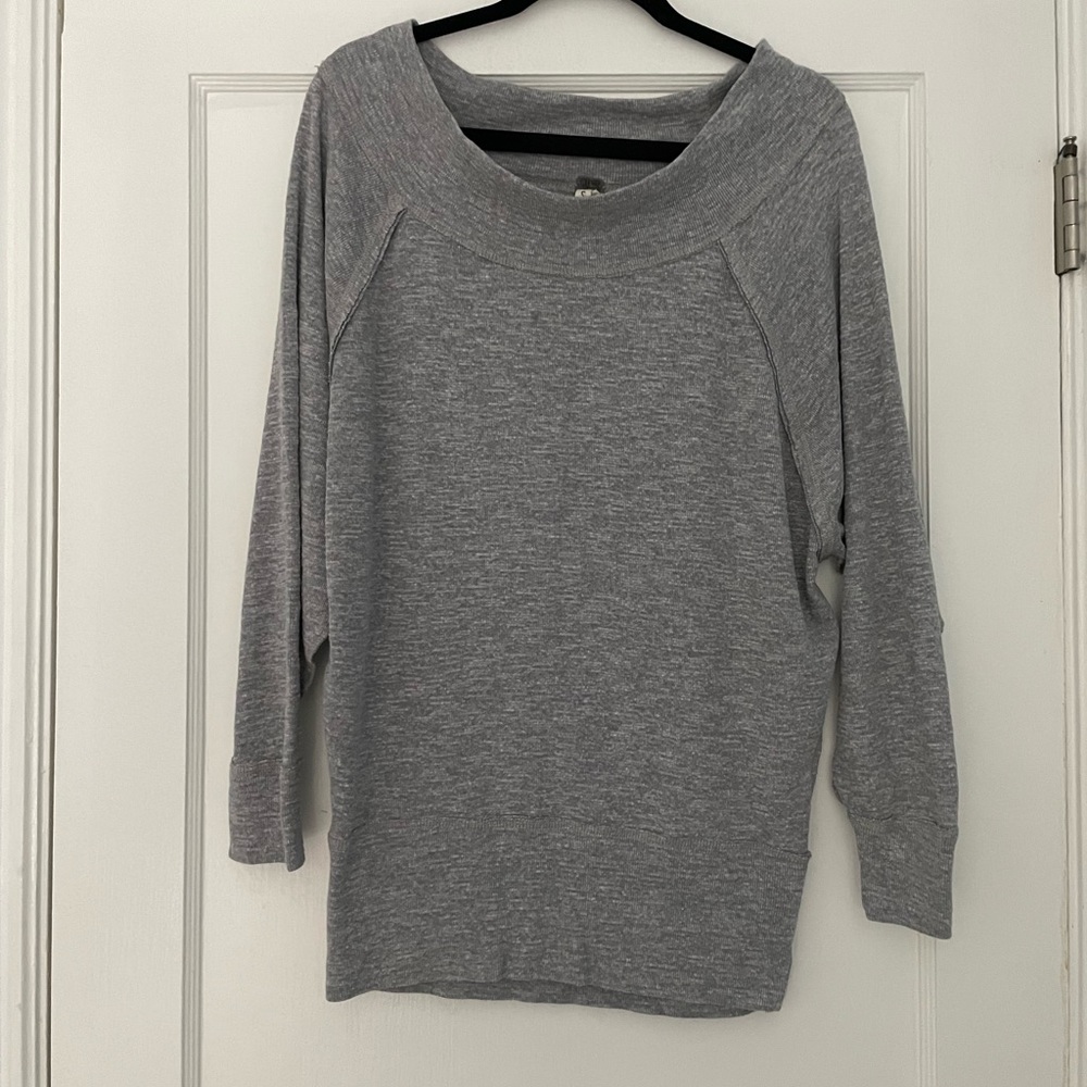 Free People | Off Shoulder Lounging Sweater